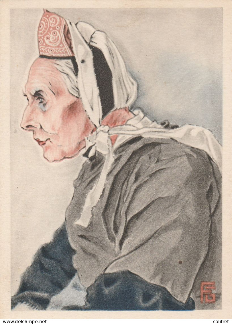 Géo-Fourrier  -  Visages Bretons  -  Maryvonne De St-Gwennolé - Fourrier, G.