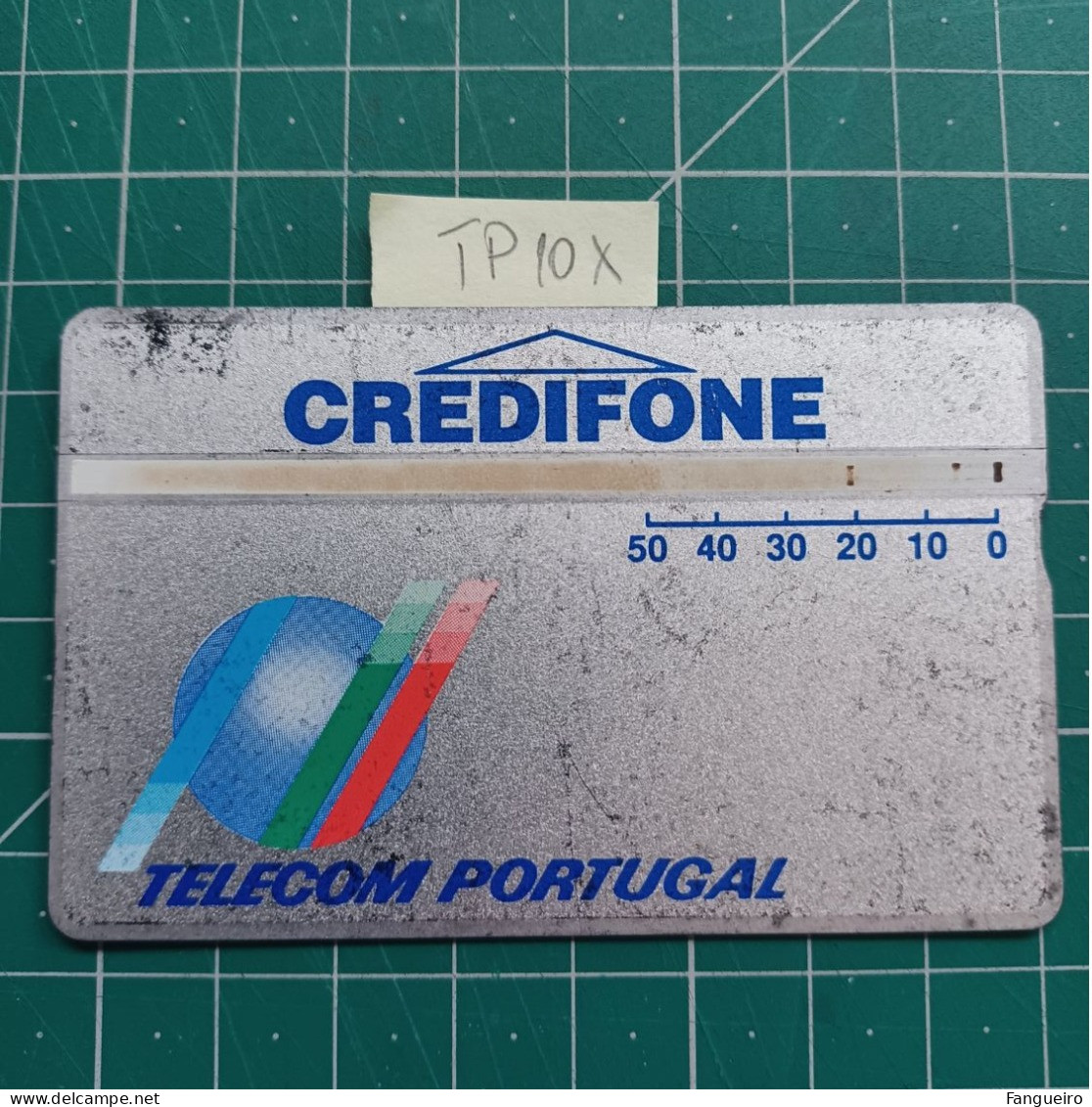 PORTUGAL PHONECARD USED TP10X PRATA - Portugal