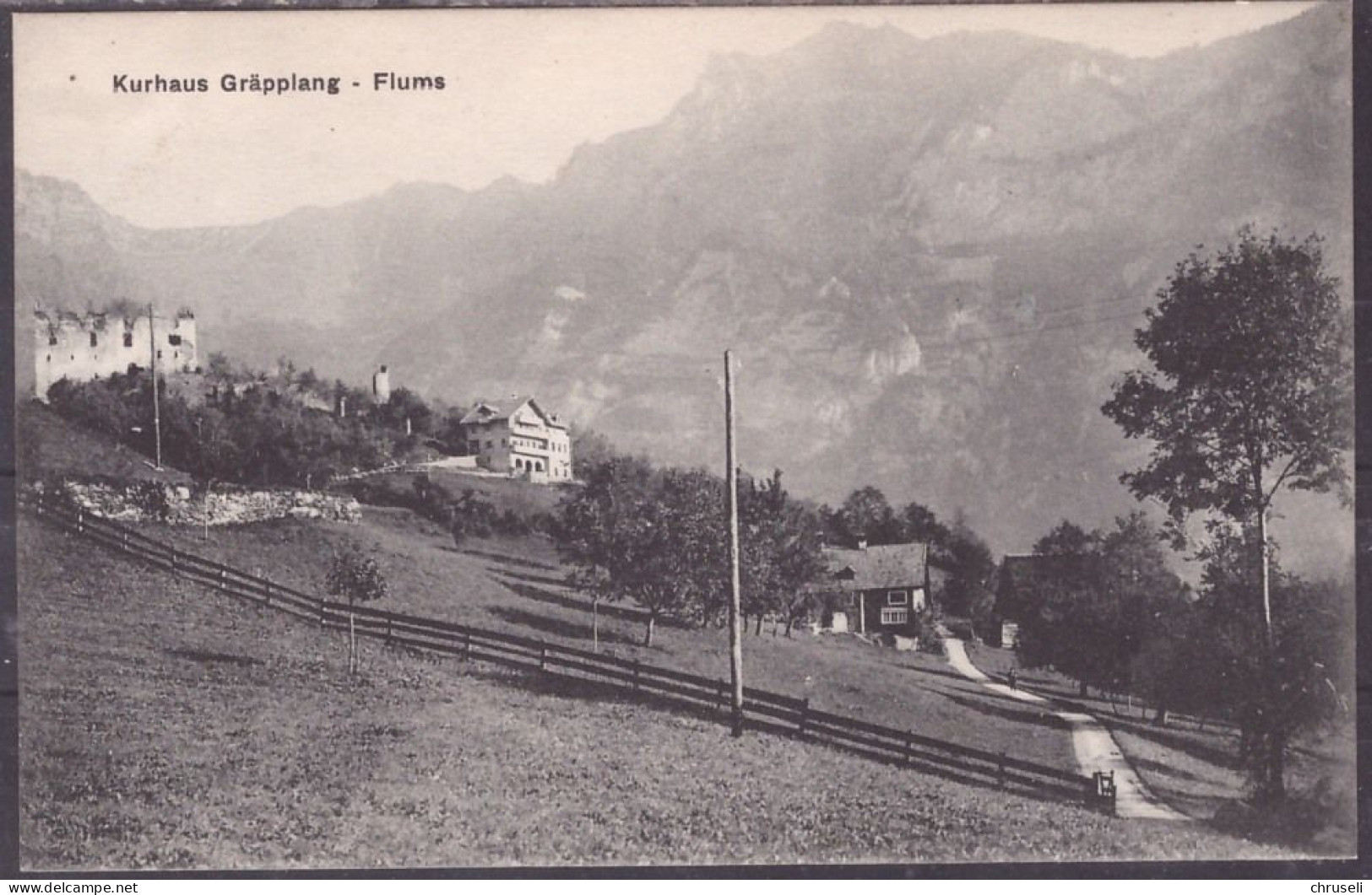 Flums Ruine Gräplang - Berg