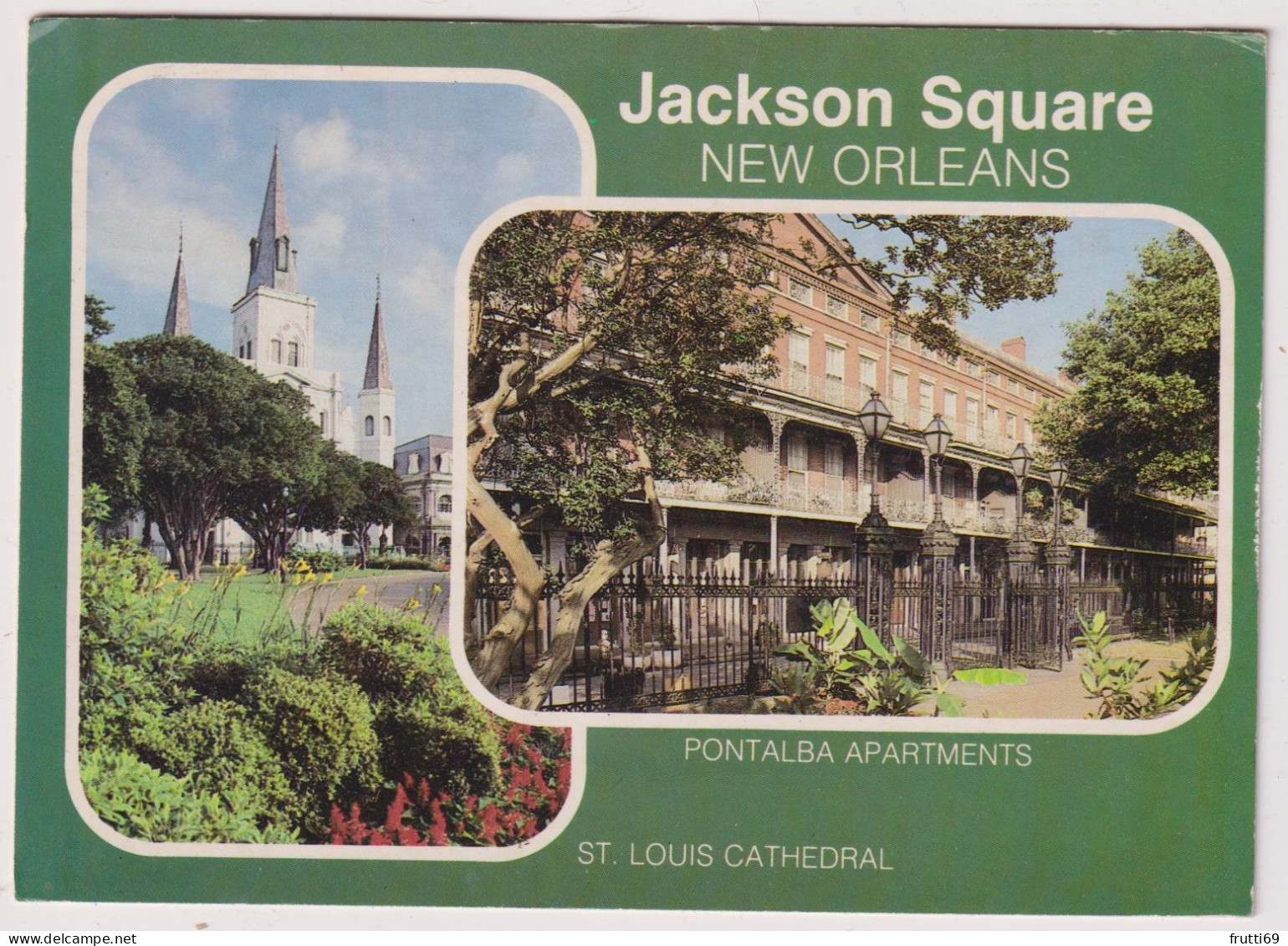 AK 197774 USA - Louisiana - New Orleans - Jackson Square - New Orleans