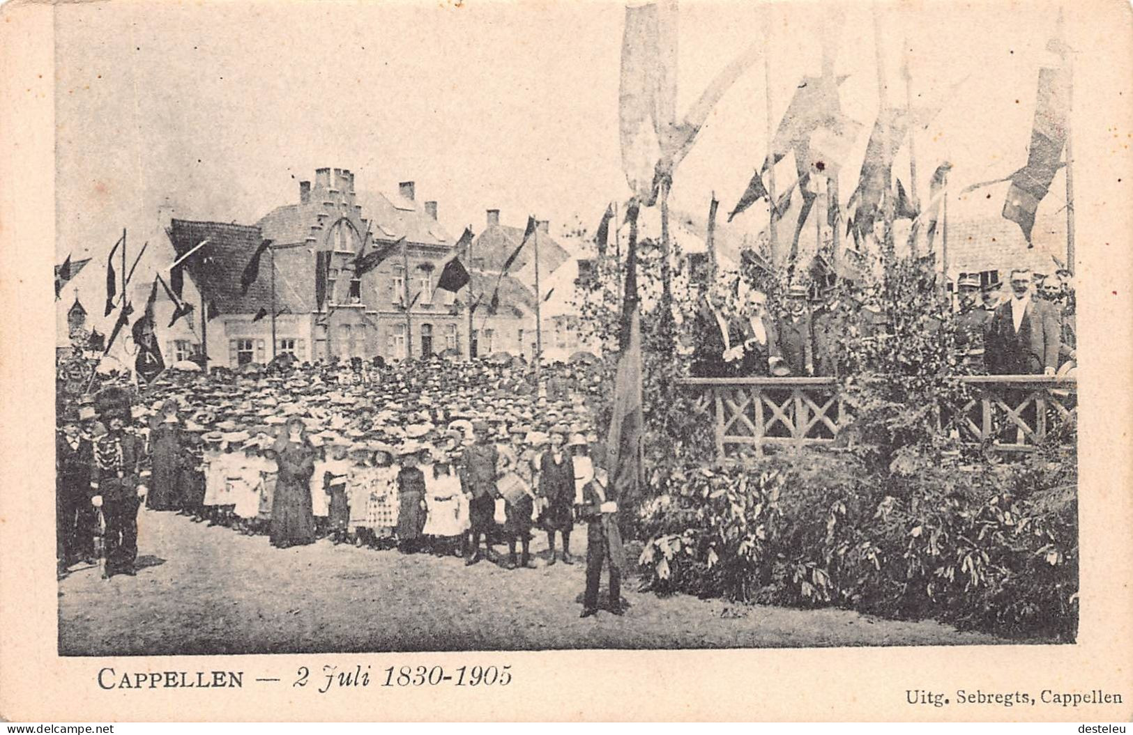 2 Juli 1830-1905  Stoet - Capellen - Kapellen - Kapellen