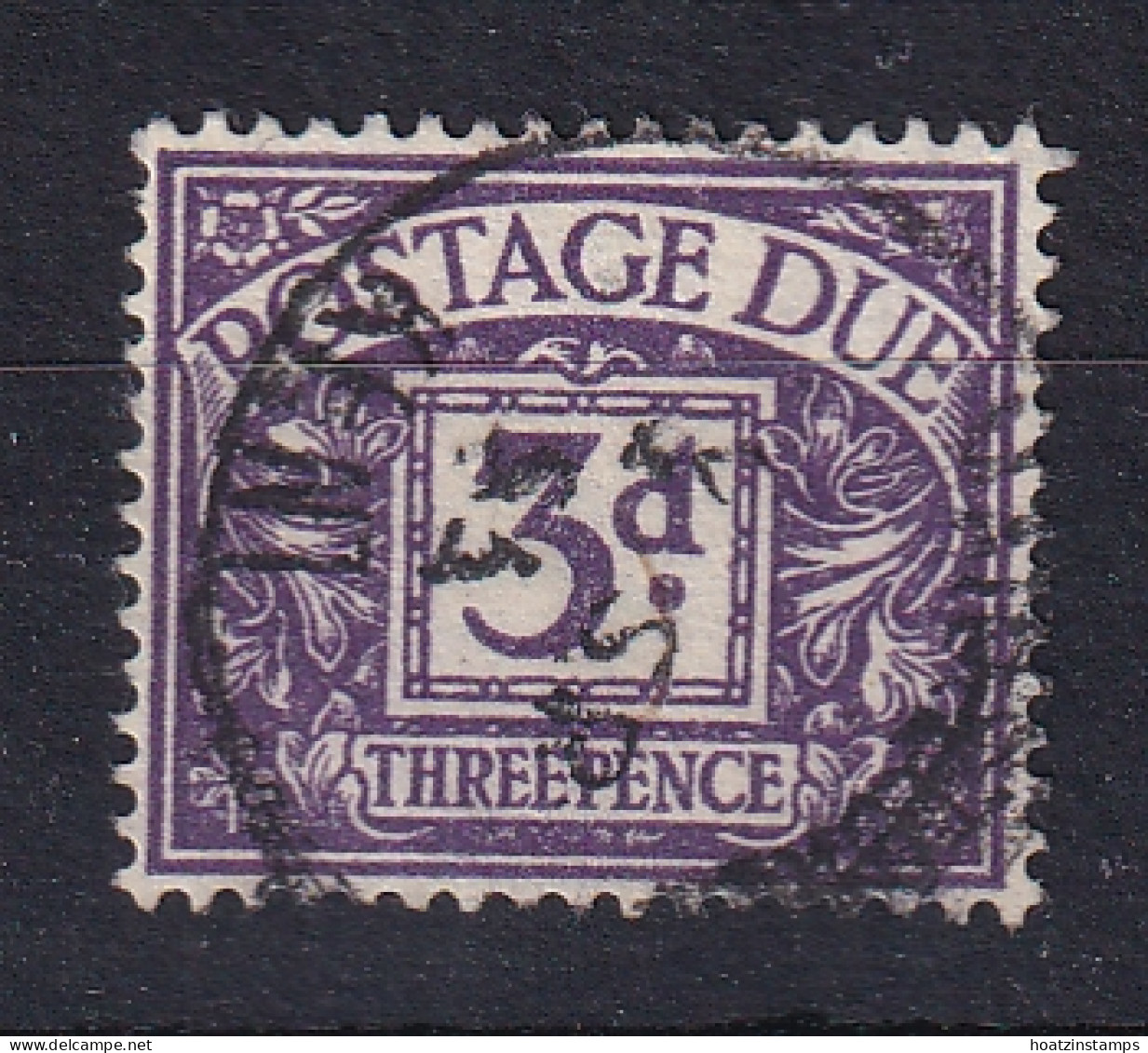 G.B.: 1936/37   Postage Due   SG D22   3d     Used - Strafportzegels
