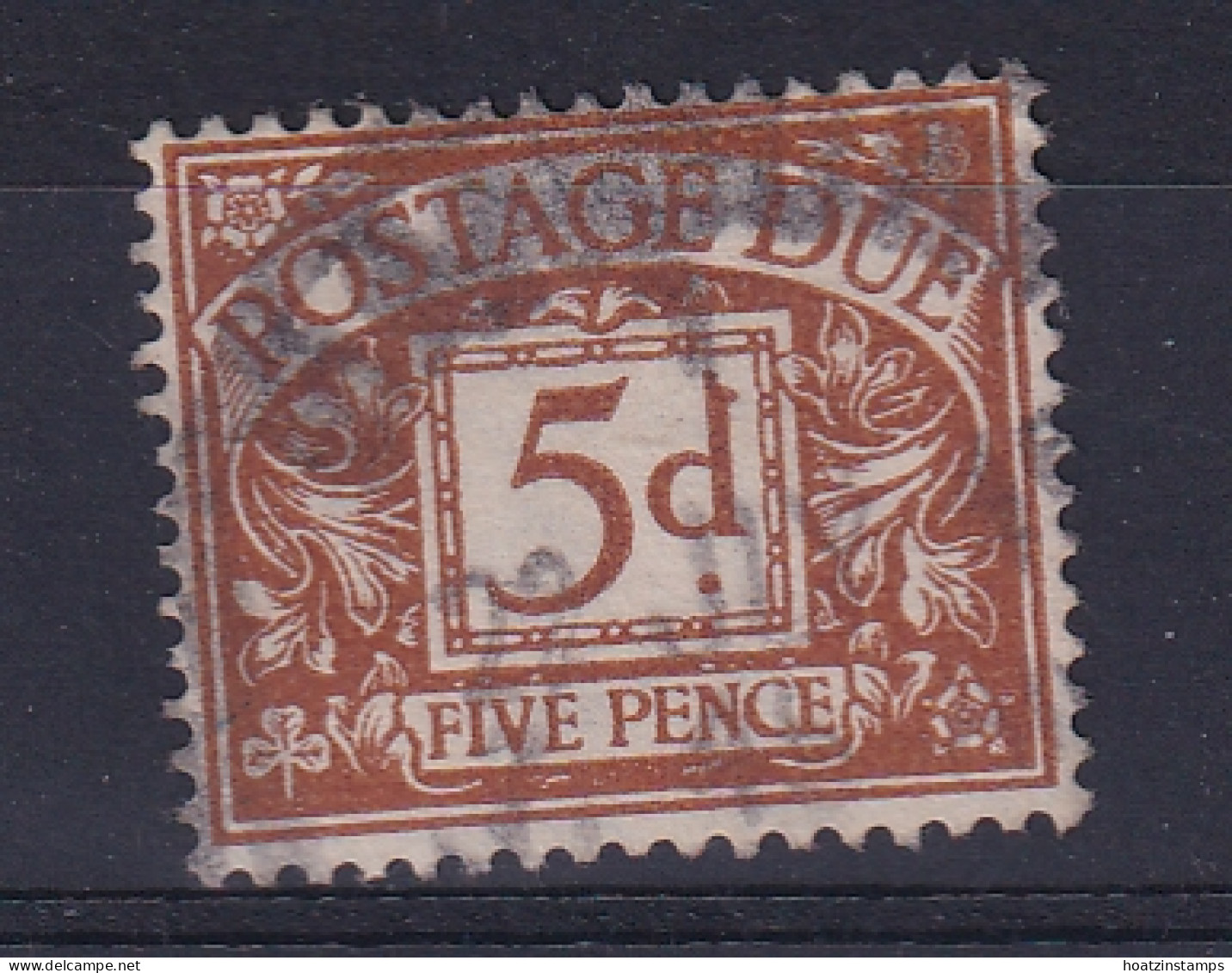 G.B.: 1937/38   Postage Due   SG D32   5d     Used - Impuestos