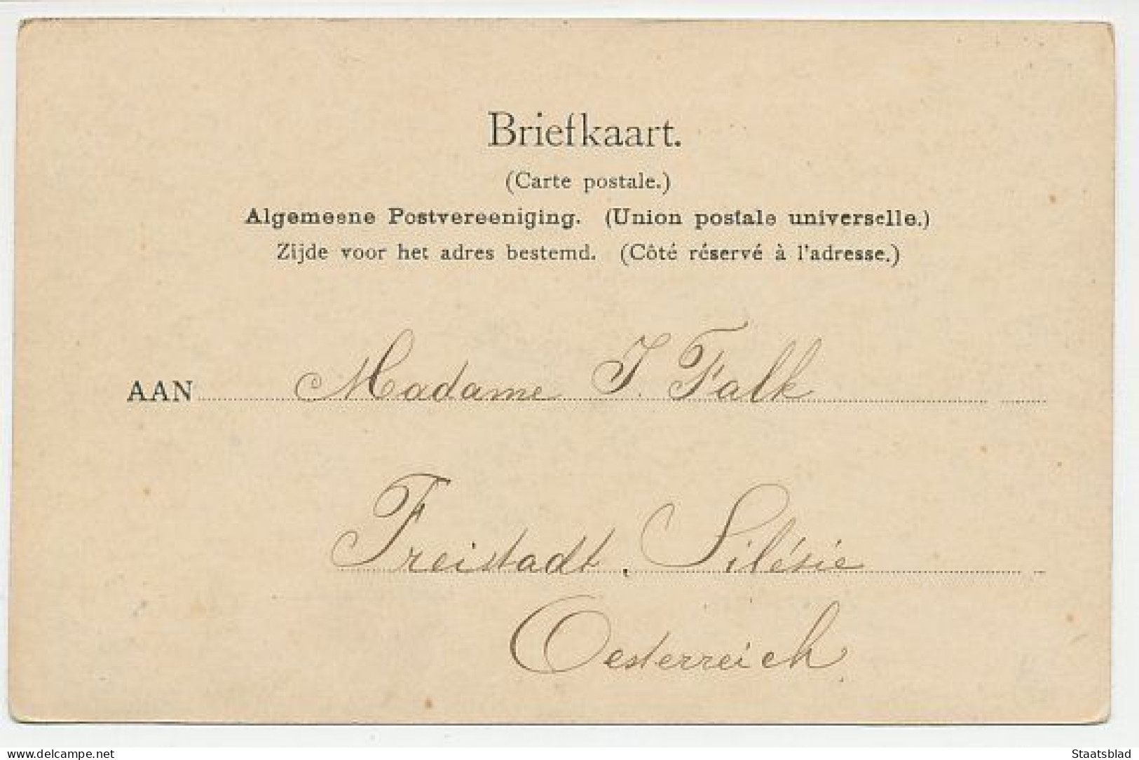 07- Prentbriefkaart Amersfoort 1904 - Luntersche Beek - Amersfoort