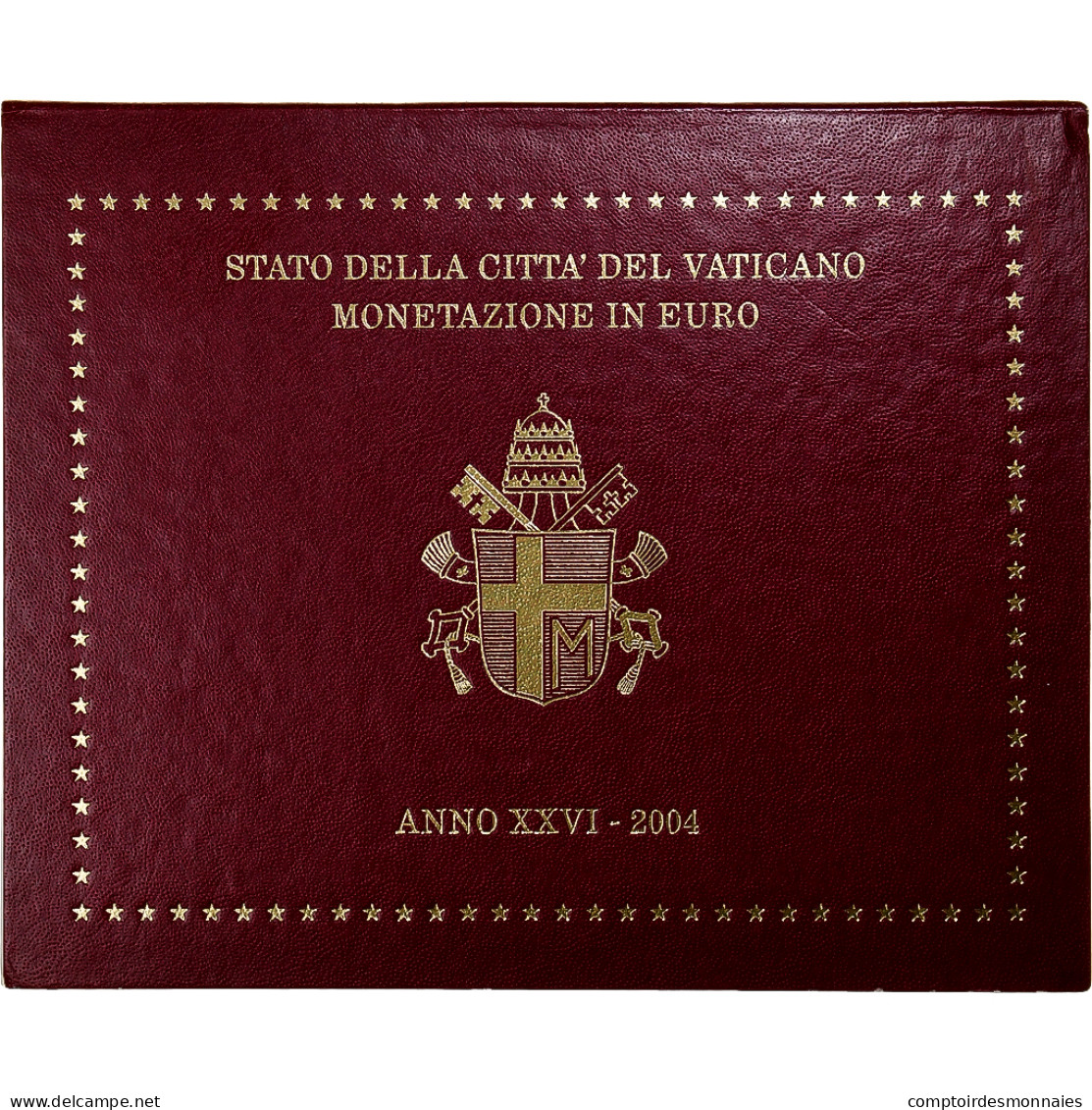 Vatican, 1 Cent To 2 Euro, Jean-Paul II, 2004, Rome, FDC - Vaticaanstad