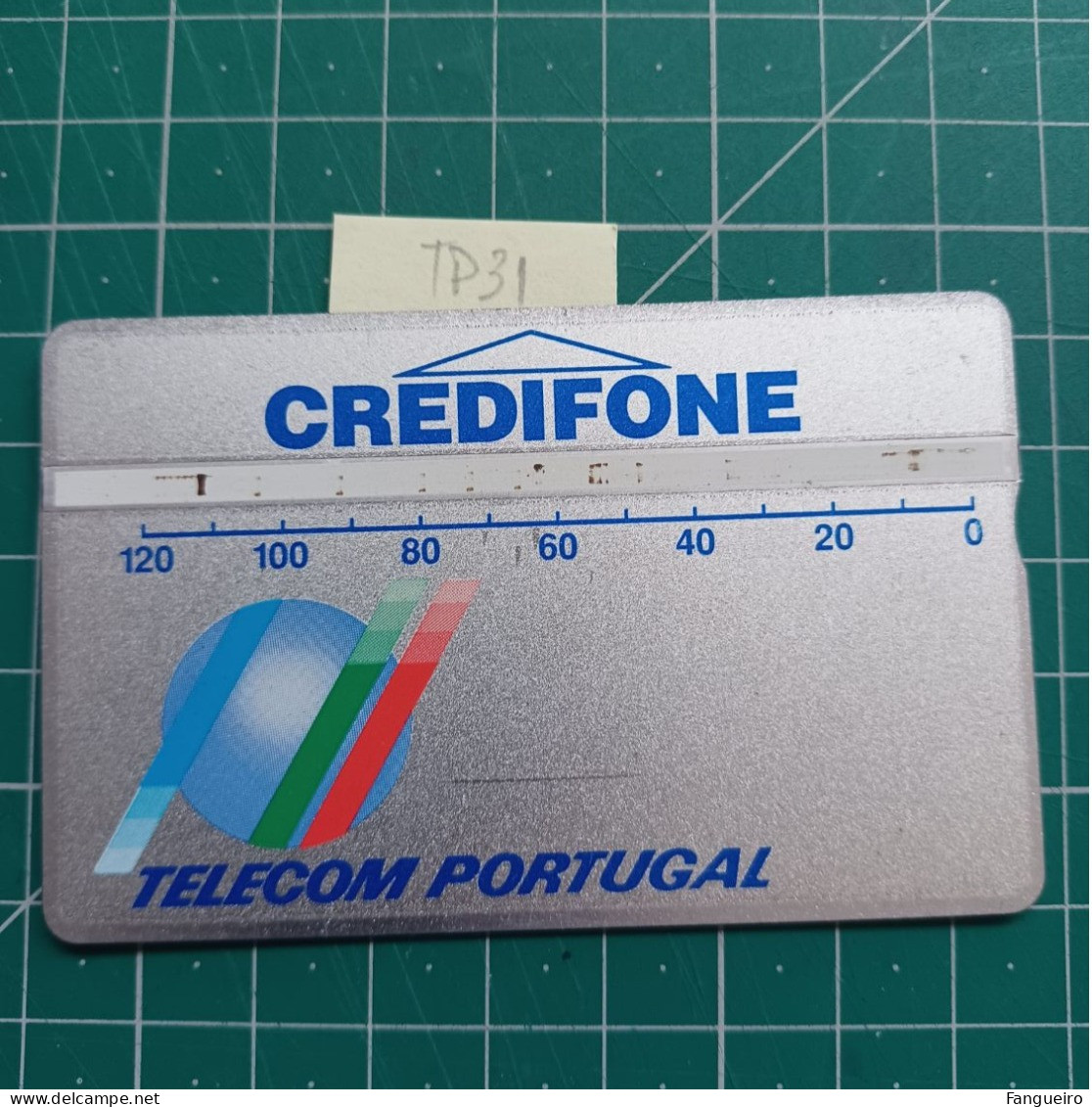 PORTUGAL PHONECARD USED TP31 PRATA - Portugal