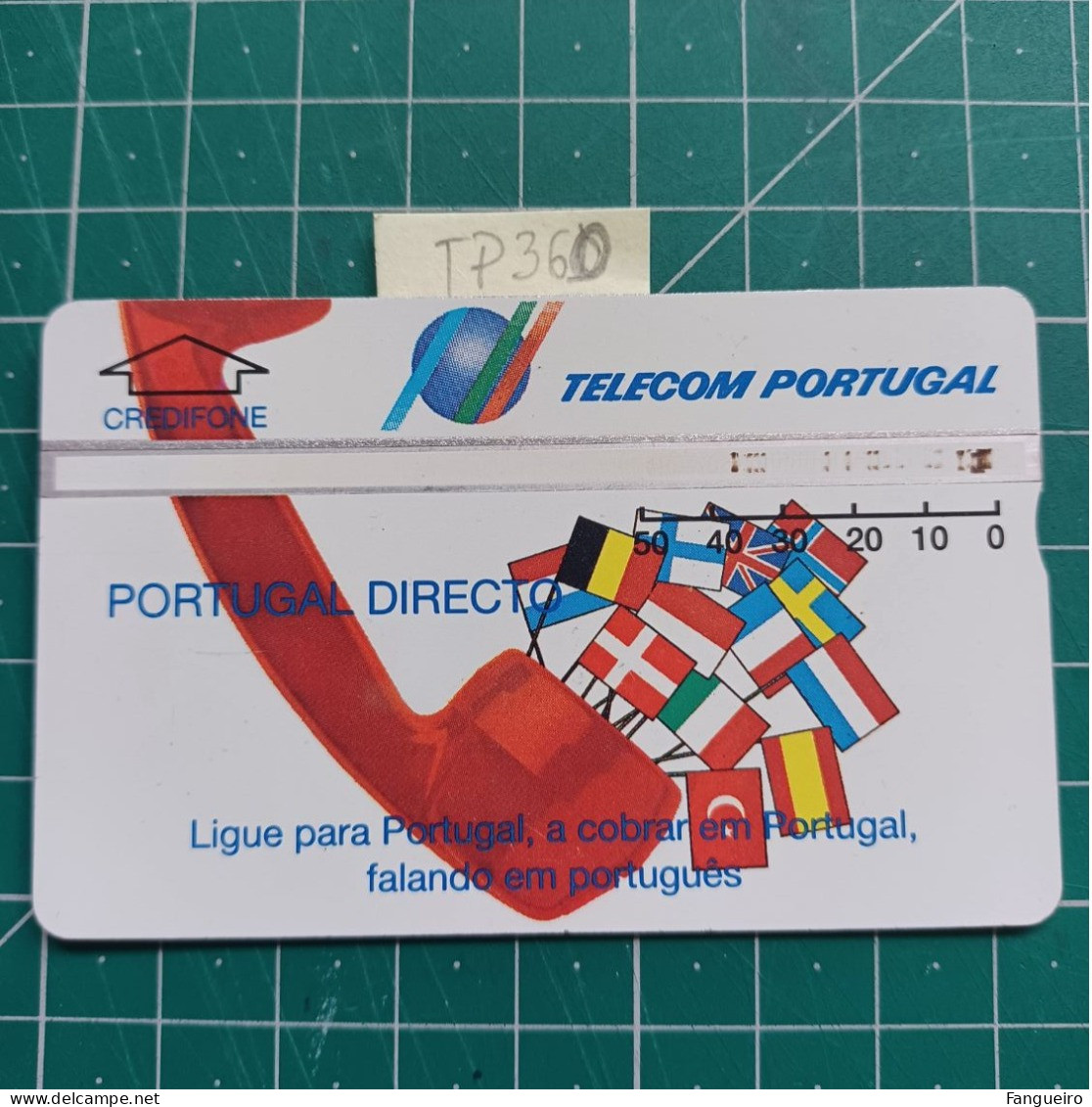 PORTUGAL PHONECARD USED TP36O PORTUGAL DIRECTO - Portugal