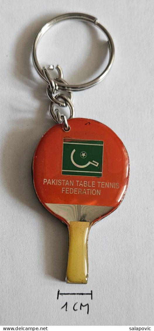 Pakistan Table Tennis Federation Association Union Pendant Keyring PRIV-2/1 - Tafeltennis