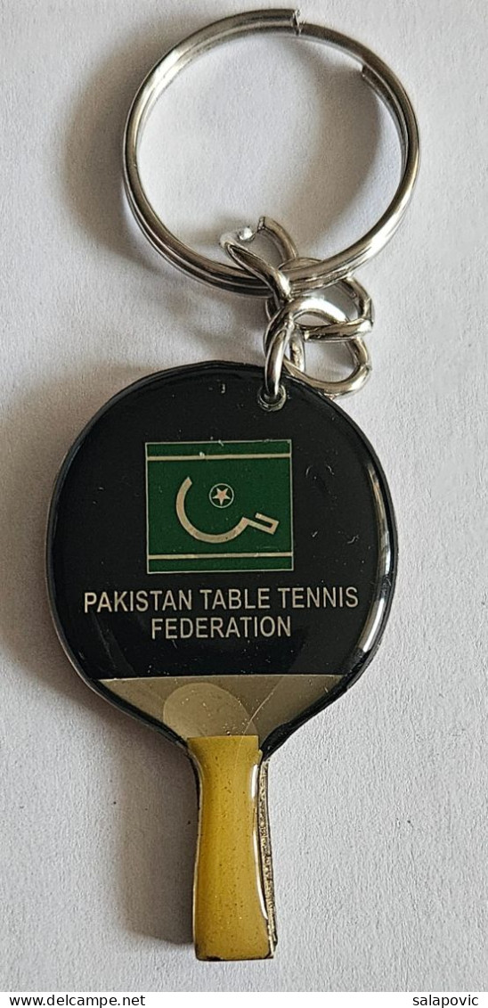 Pakistan Table Tennis Federation Association Union Pendant Keyring PRIV-2/1 - Tenis De Mesa