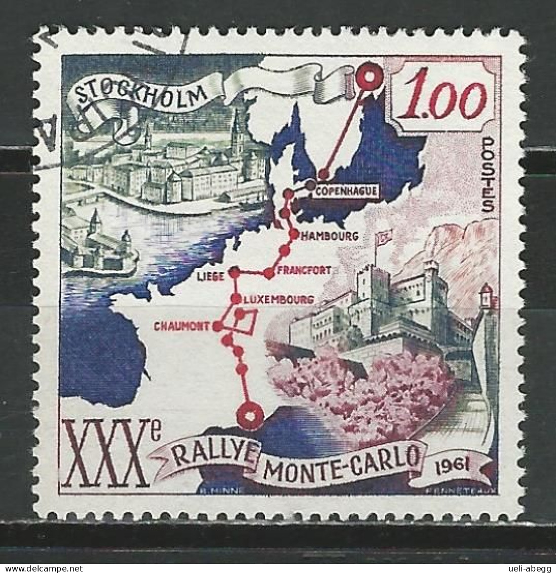 Monaco Mi 666 O Used - Used Stamps