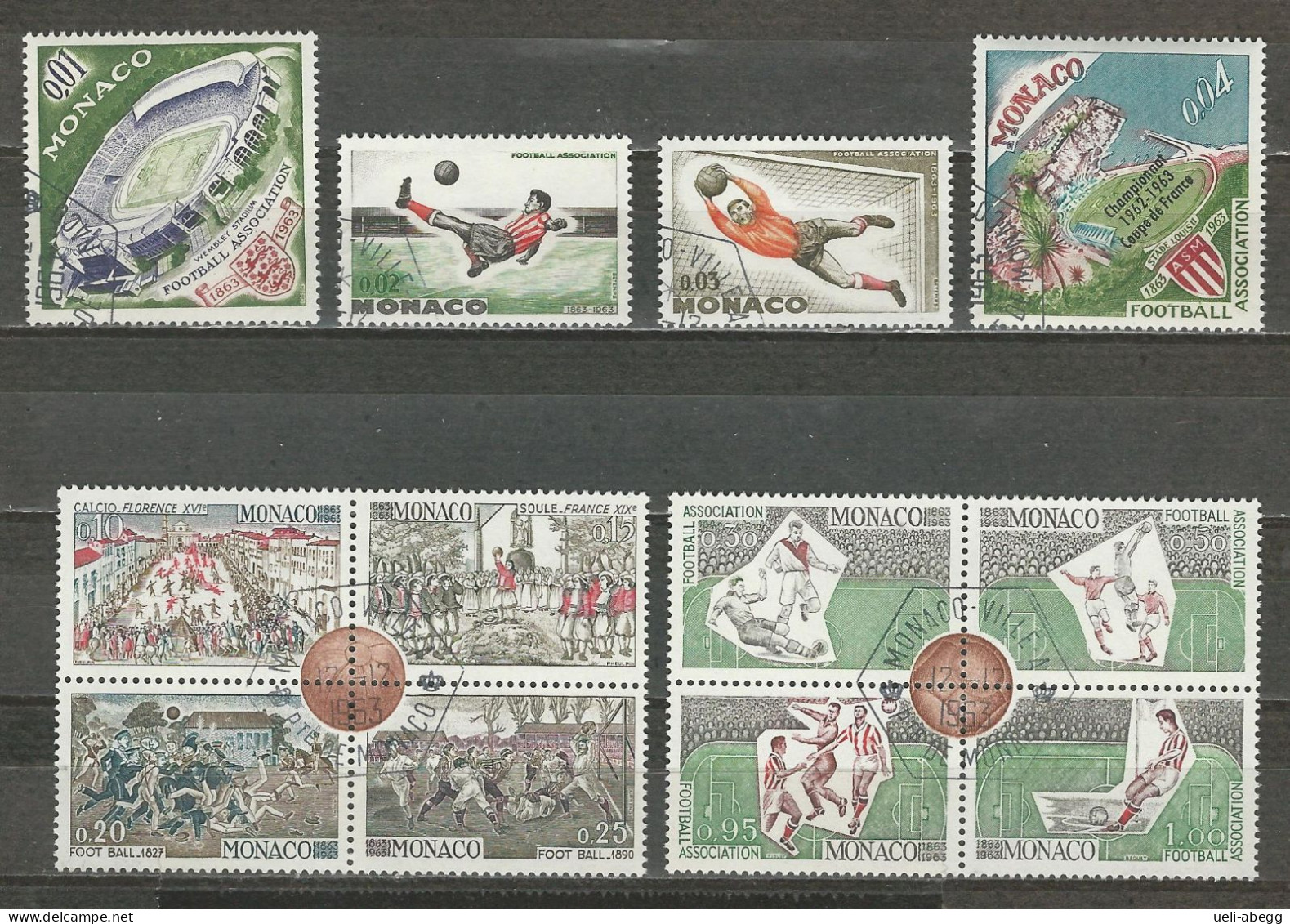 Monaco Mi 744-55 O Used - Used Stamps