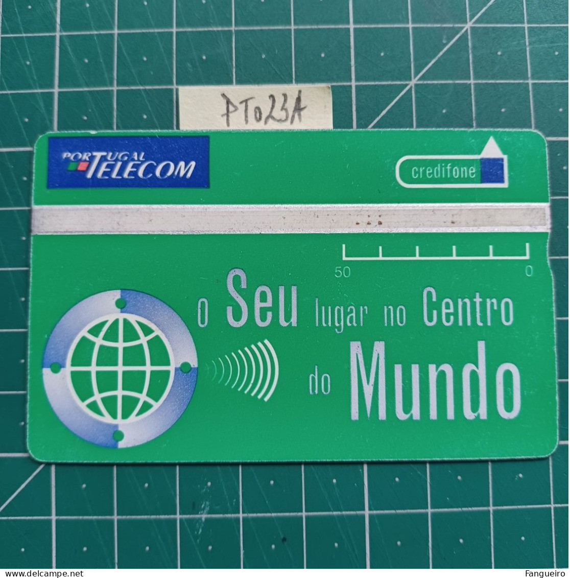 PORTUGAL PHONECARD USED PTo23A O SEU LUGAR... - Portogallo