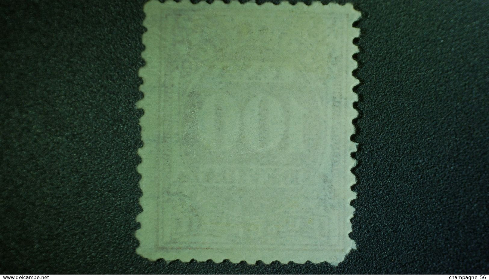 1890 N° 4 TAXA 100   OBLIT - Strafport