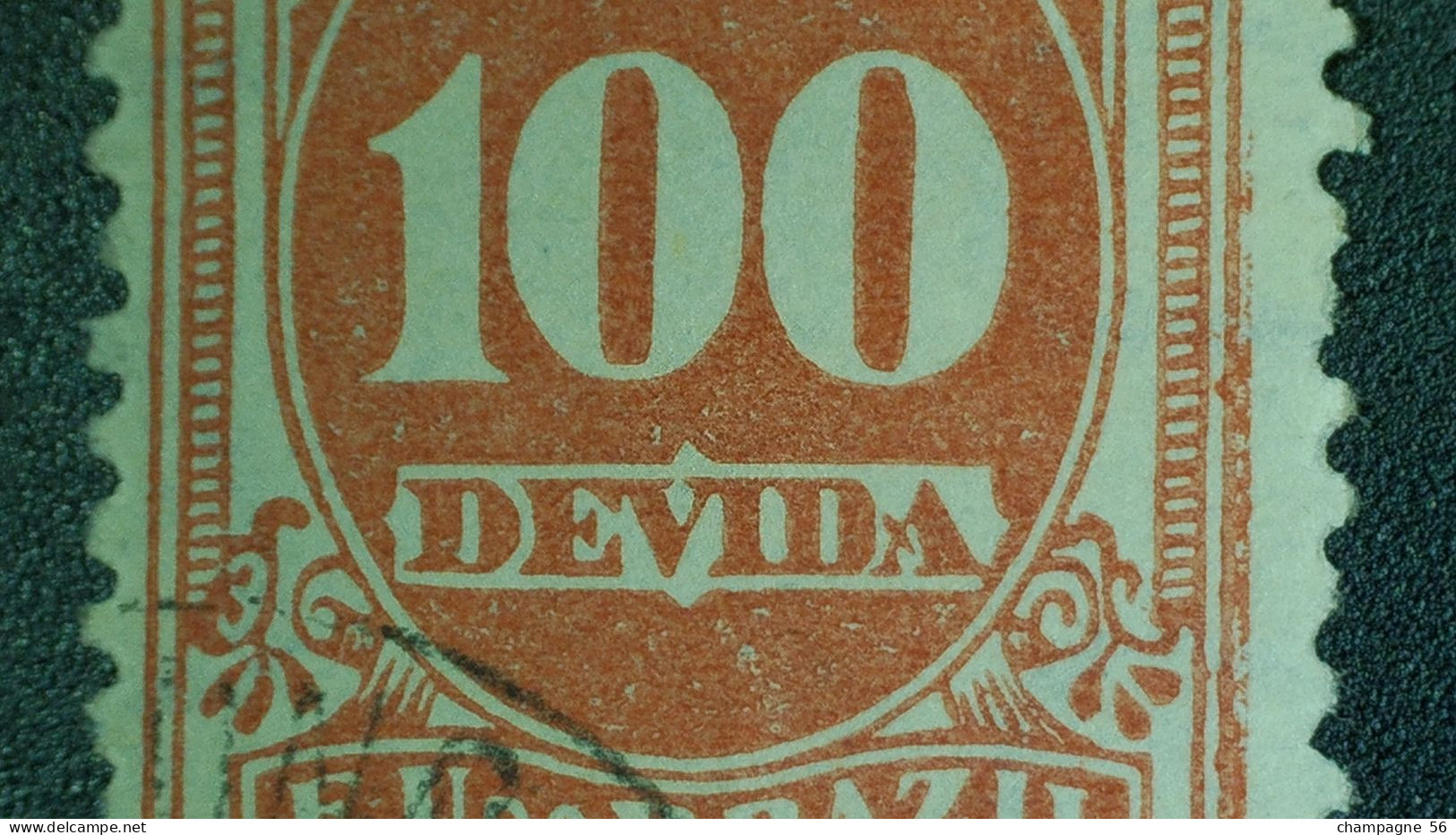 1890 N° 4 TAXA 100   OBLIT - Timbres-taxe