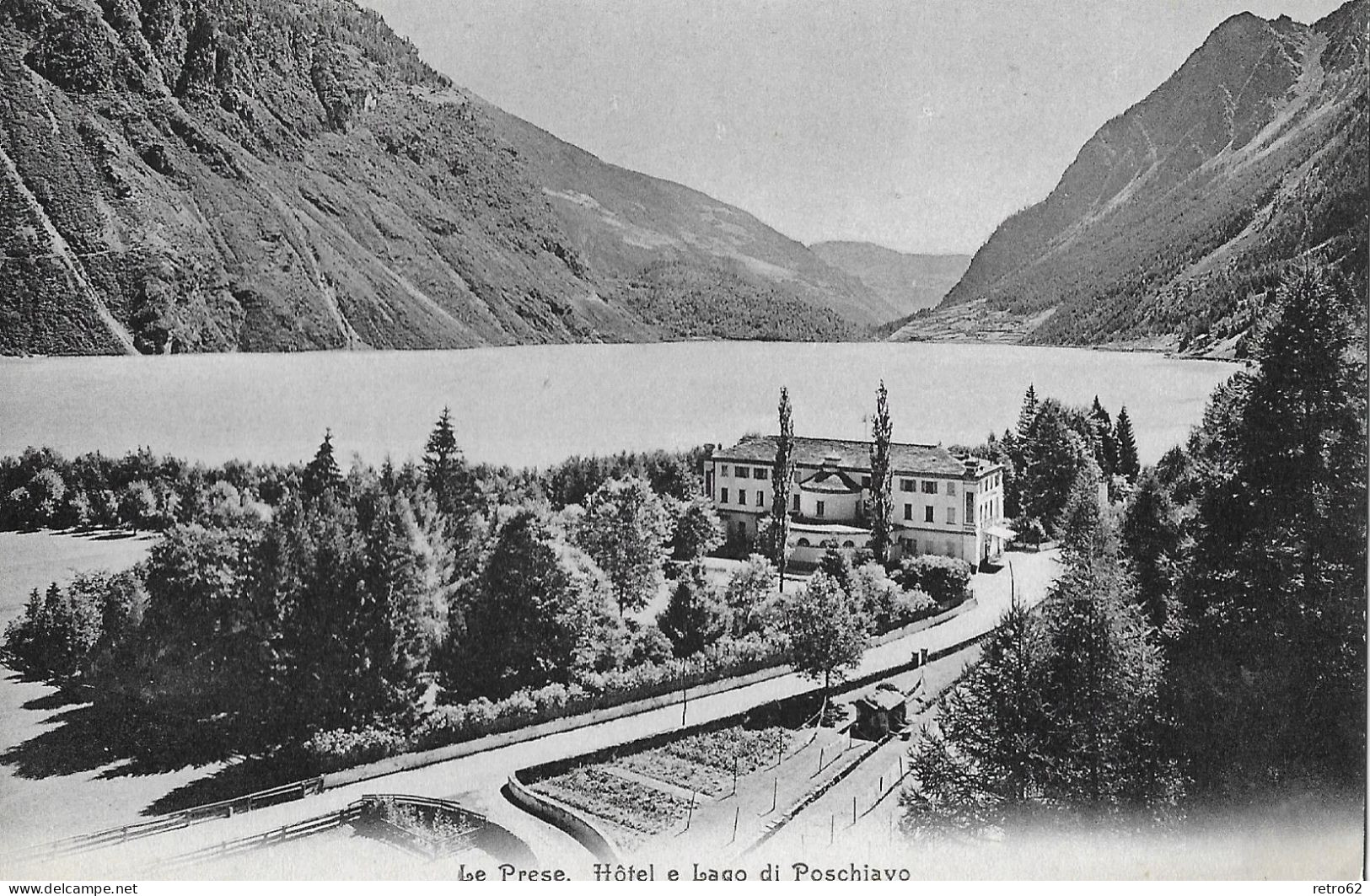 LE PRESE ► Kleines Dorf Am Ufer Des Lago Di Poschiavo, Ca.1910 - Poschiavo