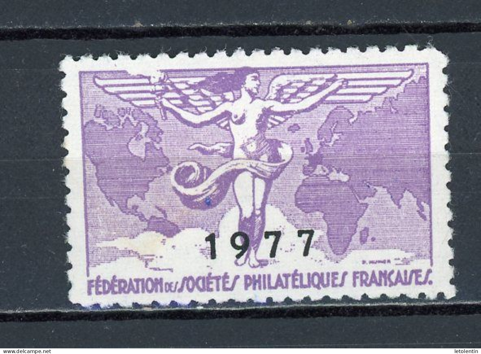 FEDERATION DES SOCIÉTÉS PHILATÉLIQUES FRANÇAISES 1977 * - Briefmarkenmessen