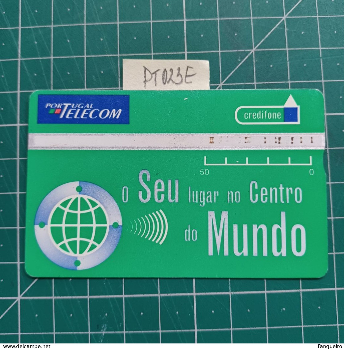 PORTUGAL PHONECARD USED PTo23E O SEU LUGAR... - Portugal