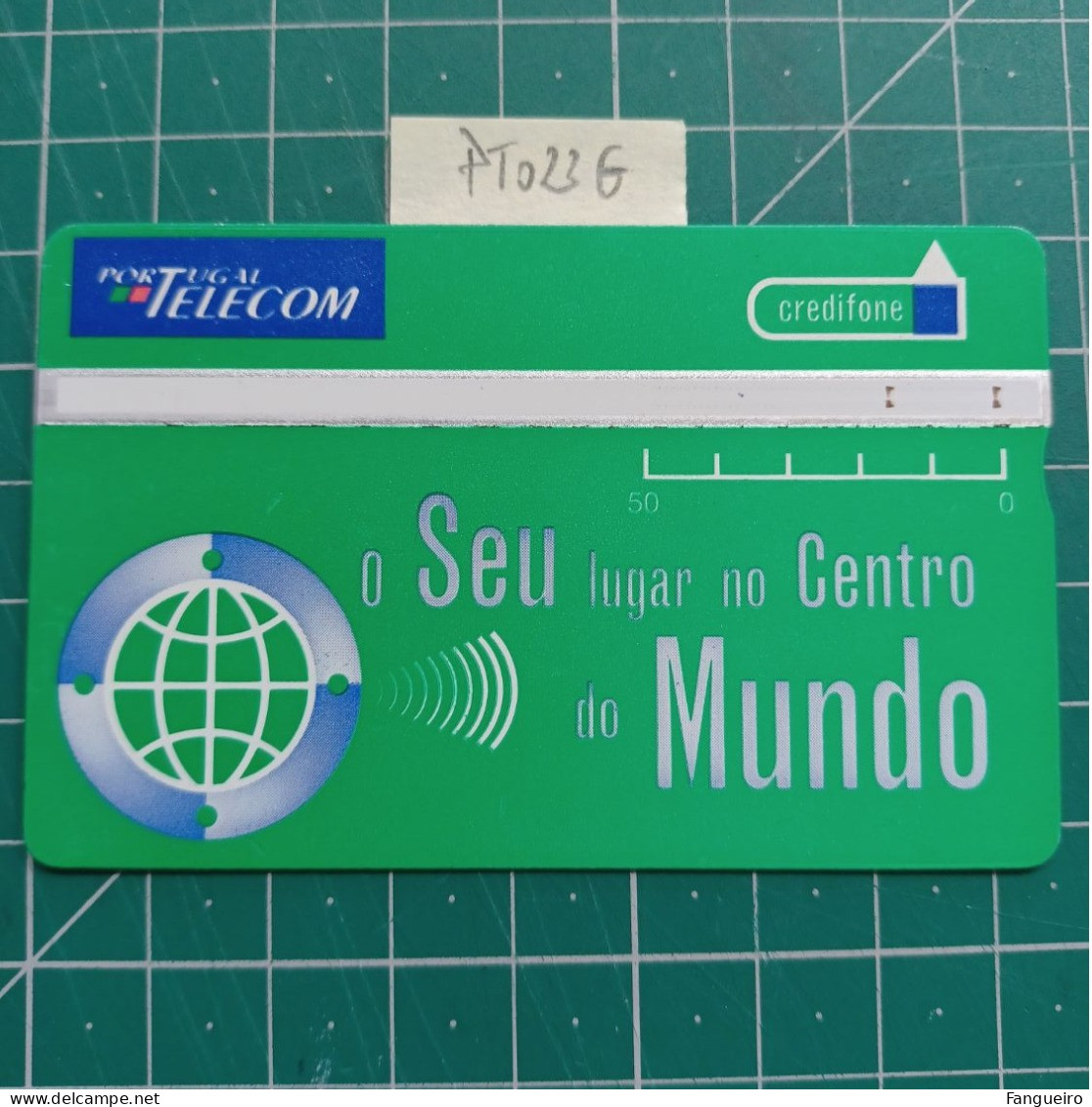 PORTUGAL PHONECARD USED PTo23G O SEU LUGAR... - Portogallo