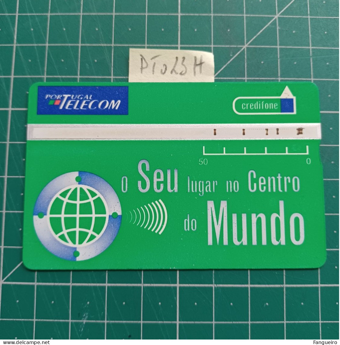 PORTUGAL PHONECARD USED PTo23H O SEU LUGAR... - Portugal