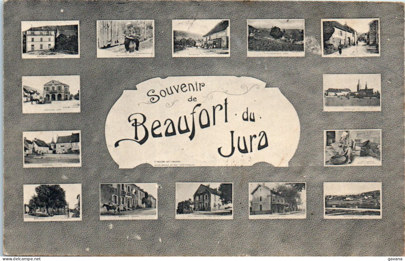 39 Souvenir De BEAUFORT Du Jura - Beaufort