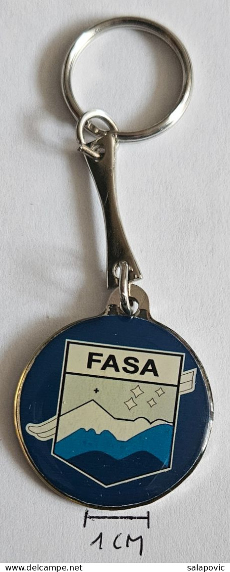 FASA - Federación Argentina De Ski Y Andinismo Argentine Ski And Mountaineering Federation   Pendant Keyring PRIV-2/1 - Wintersport