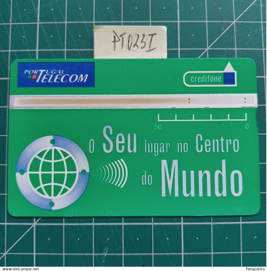 PORTUGAL PHONECARD USED PTo23I O SEU LUGAR... - Portugal