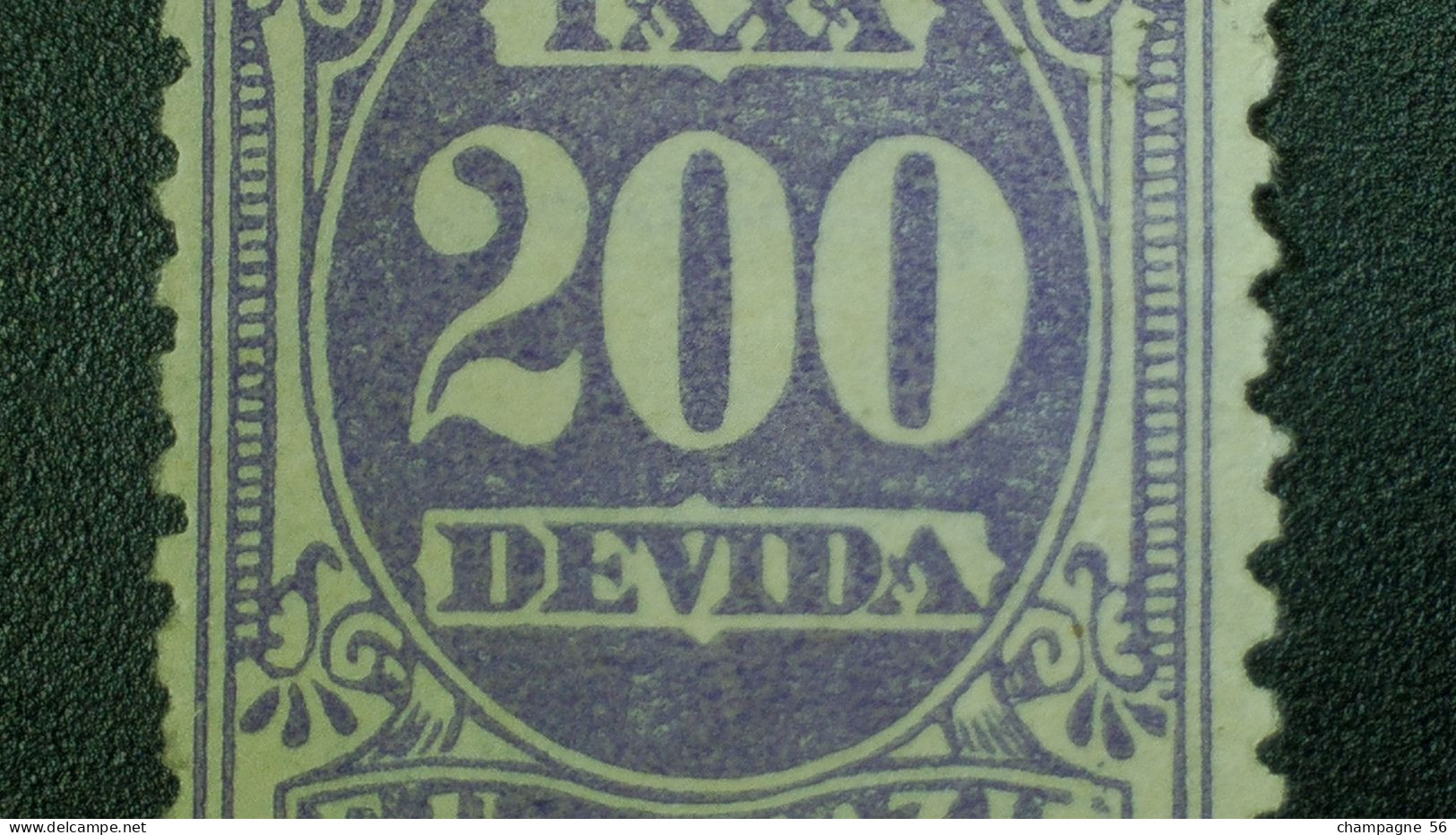 1890 N° 13 TAXA 200   OBLIT - Segnatasse