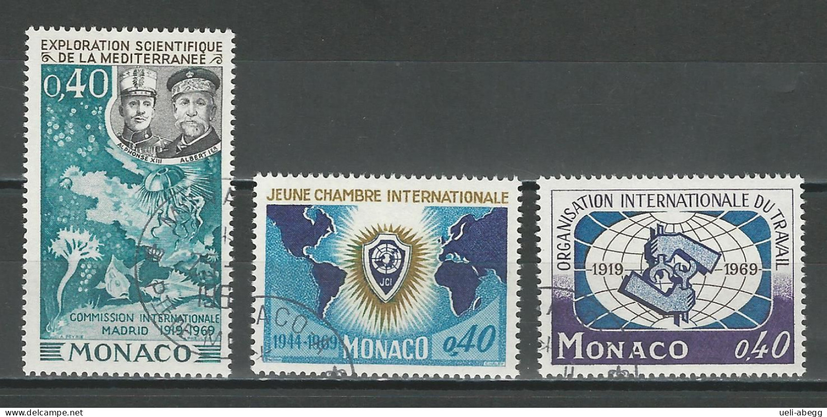 Monaco Mi 954-56 O Used - Gebraucht