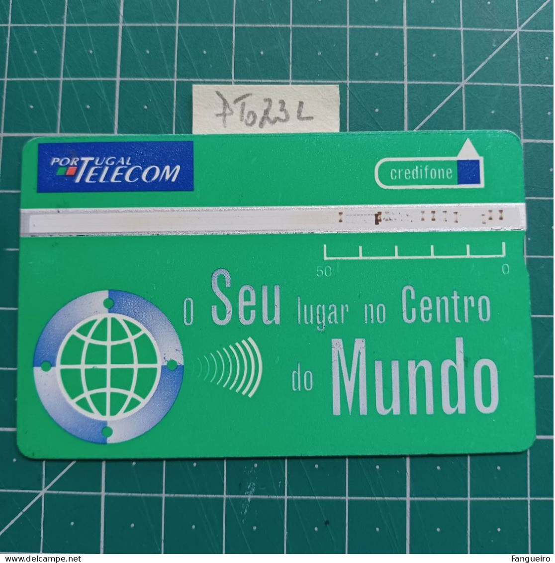 PORTUGAL PHONECARD USED PTo23L O SEU LUGAR... - Portogallo