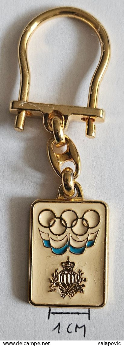 National Olympic Committee NOC San Marino   Pendant Keyring PRIV-2/1 - Habillement, Souvenirs & Autres