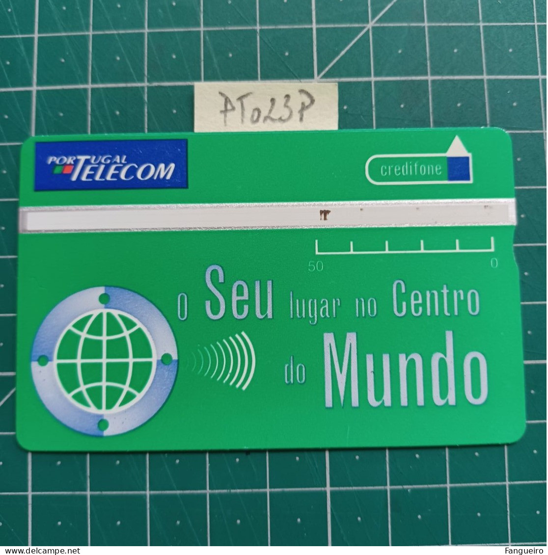 PORTUGAL PHONECARD USED PTo23P O SEU LUGAR... - Portugal