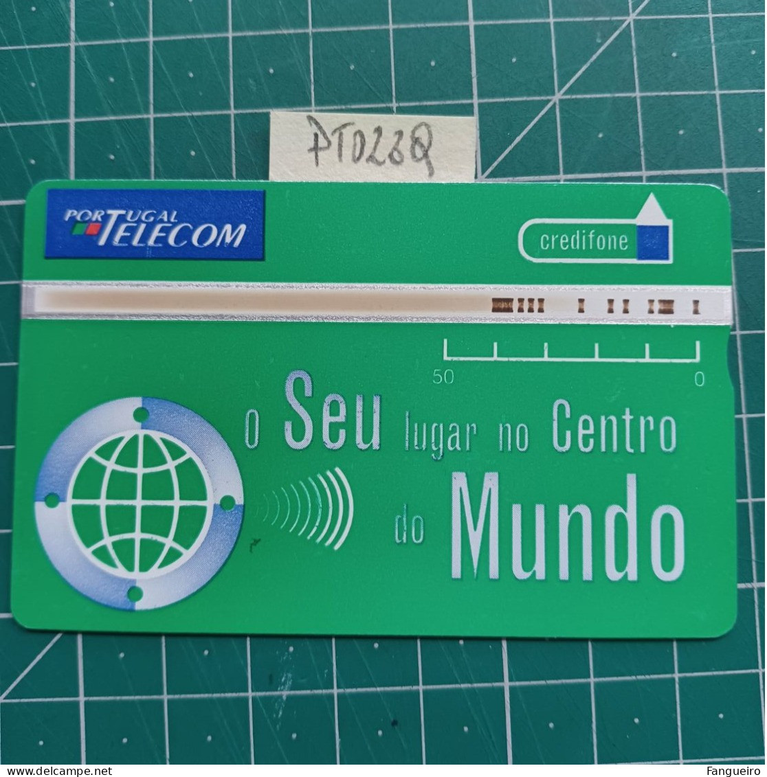 PORTUGAL PHONECARD USED PTo23Q O SEU LUGAR... - Portugal