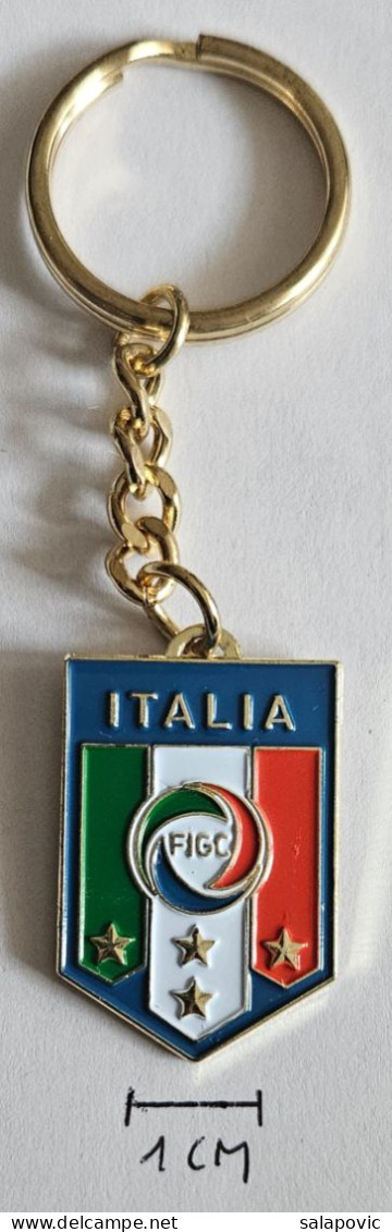 Federazione Italiana Giuoco Calcio (FIGC) Italy Football Federation   Pendant Keyring PRIV-2/1 - Uniformes Recordatorios & Misc