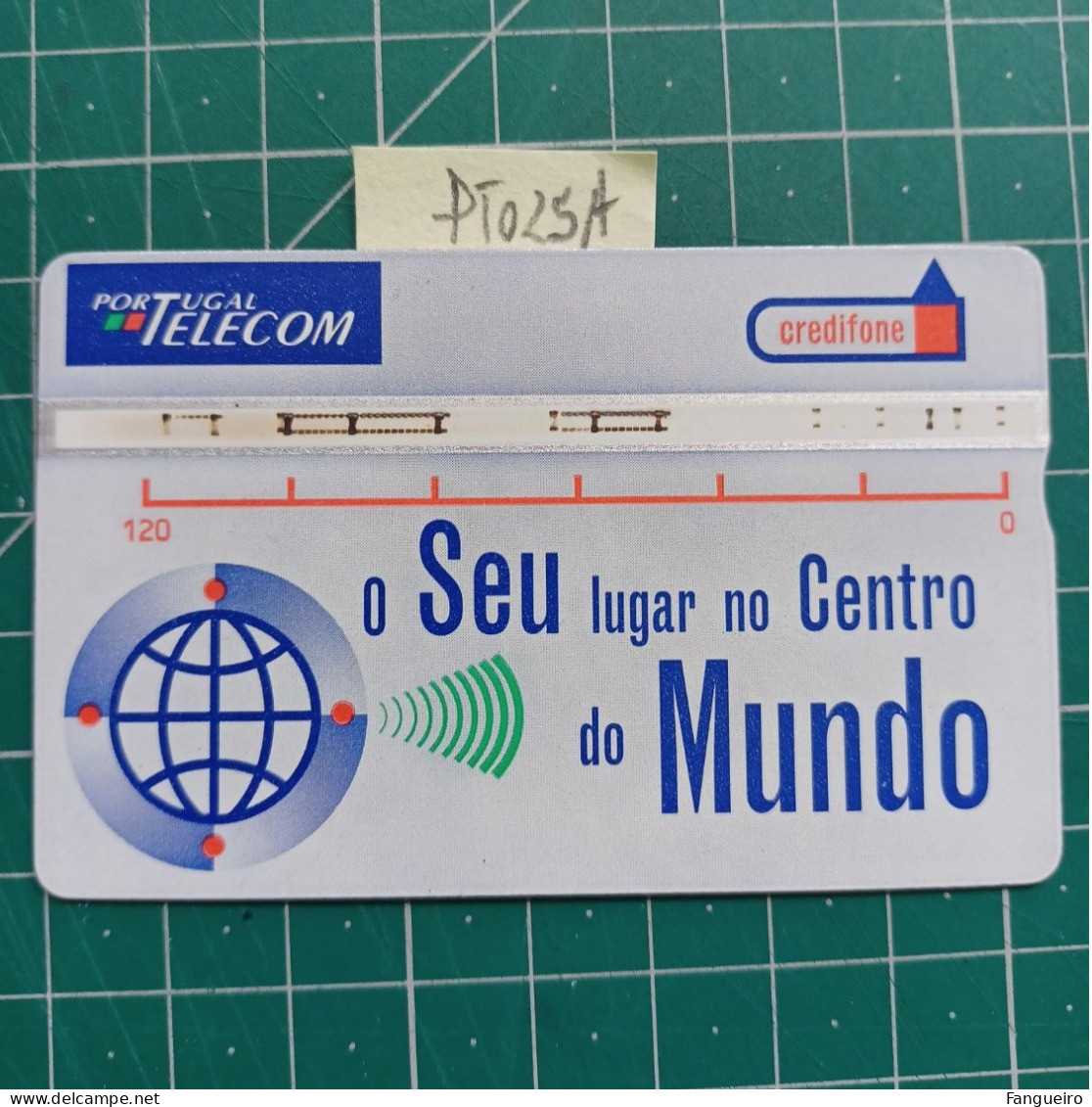 PORTUGAL PHONECARD USED PTo25A O SEU LUGAR... - Portugal