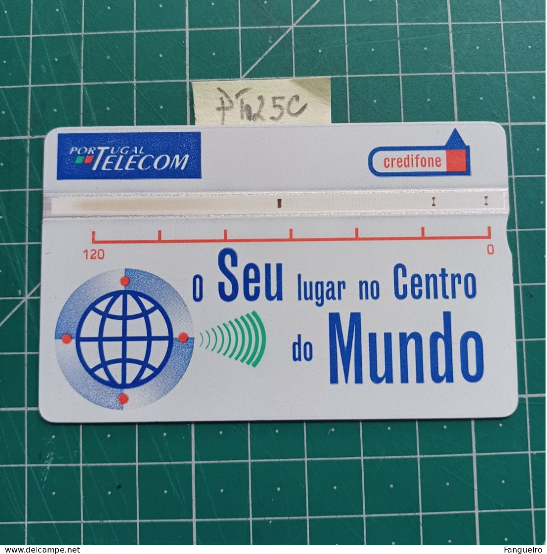 PORTUGAL PHONECARD USED PTo25C O SEU LUGAR... - Portugal