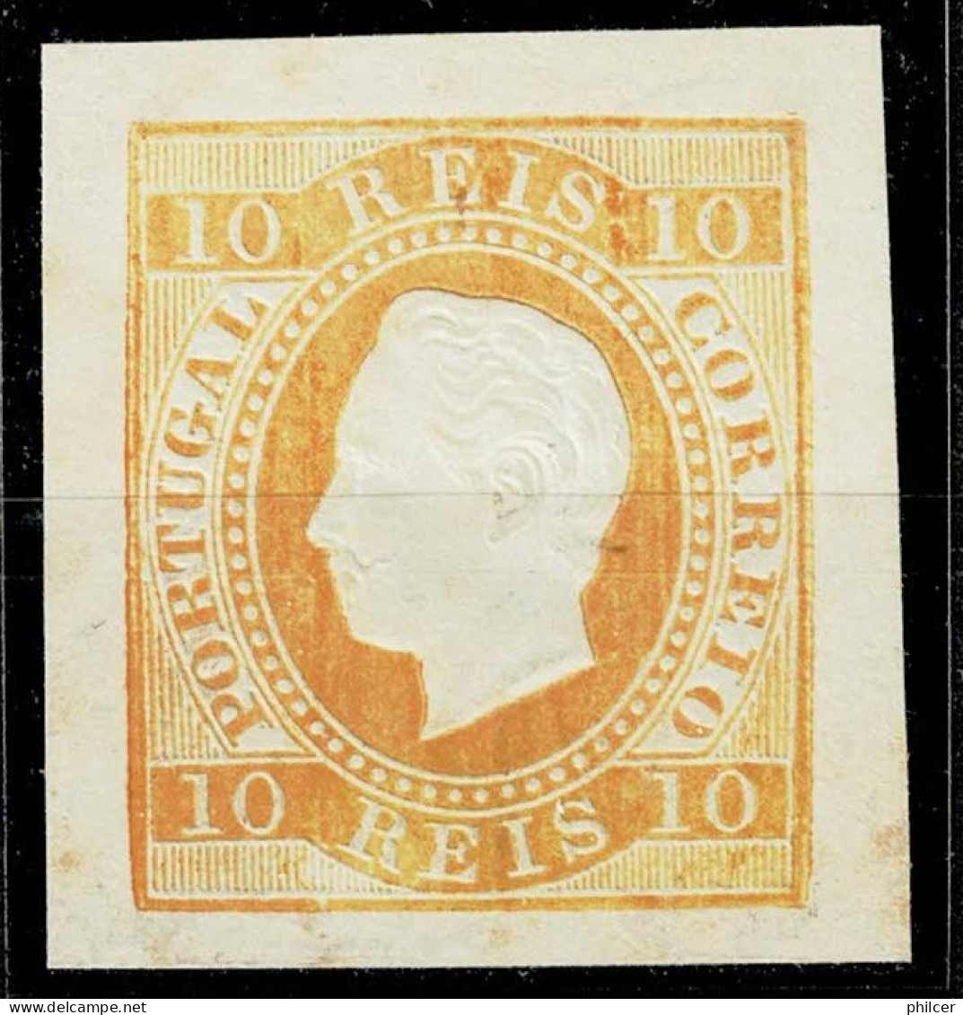 Portugal, 1870/6, # 37, Prova, MNG - Neufs