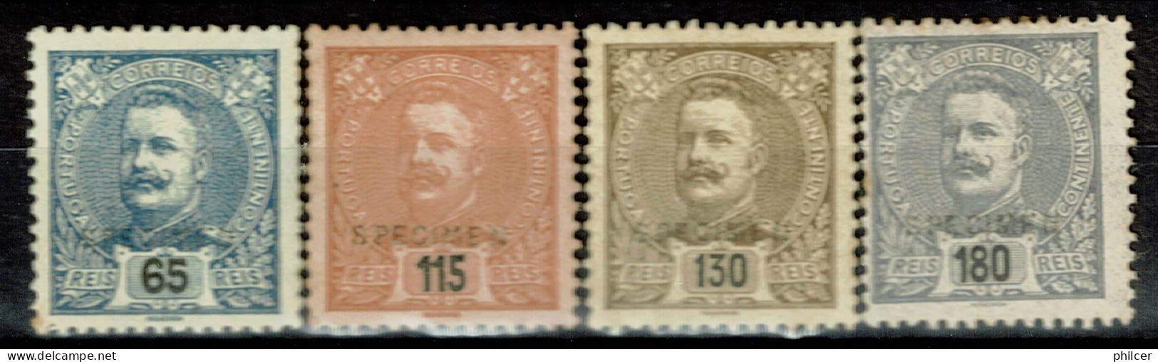 Portugal, 1898/905, # 143-145/7, Used - Used Stamps