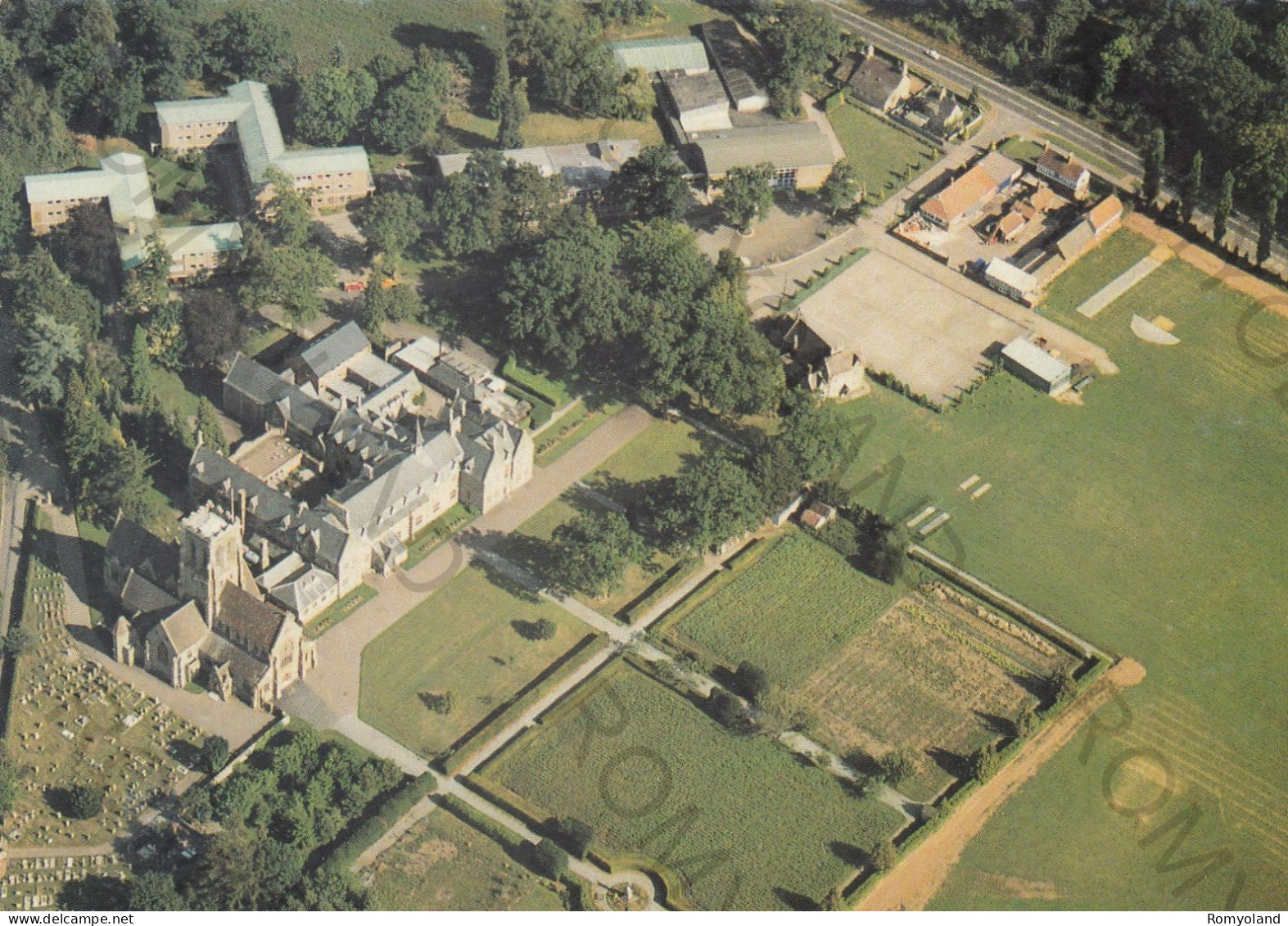 CARTOLINA  HEREFORD,HEREFORDSHIRE,INGHILTERRA,REGNO UNITO-BELMONT ABBEY-NON VIAGGIATA - Herefordshire