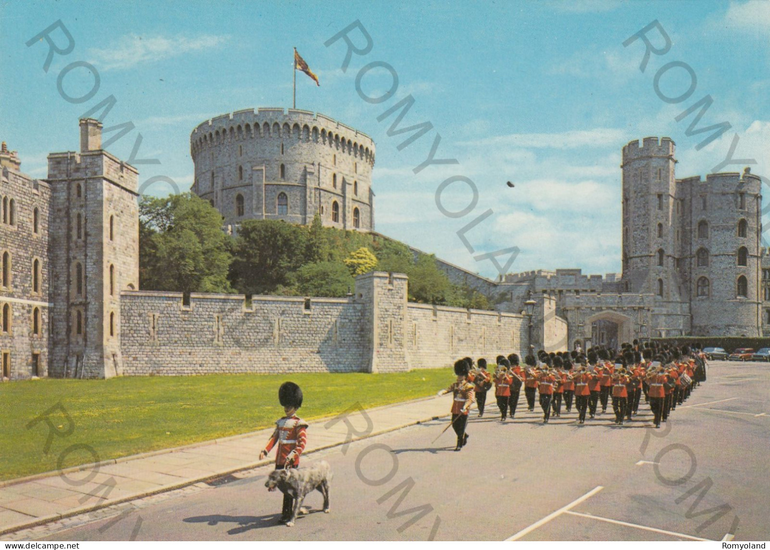 CARTOLINA  BERKSHIRE,INGHILTERRA,REGNO UNITO-WINDSOR CASTLE-NON VIAGGIATA - Windsor Castle