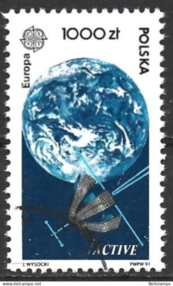 Poland 1991. Scott #3038 (U) Europa  *Complete Issue* - Usados