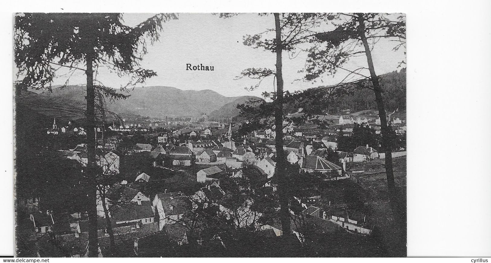 CPA - ROTHAU - Vue Générale - Rothau