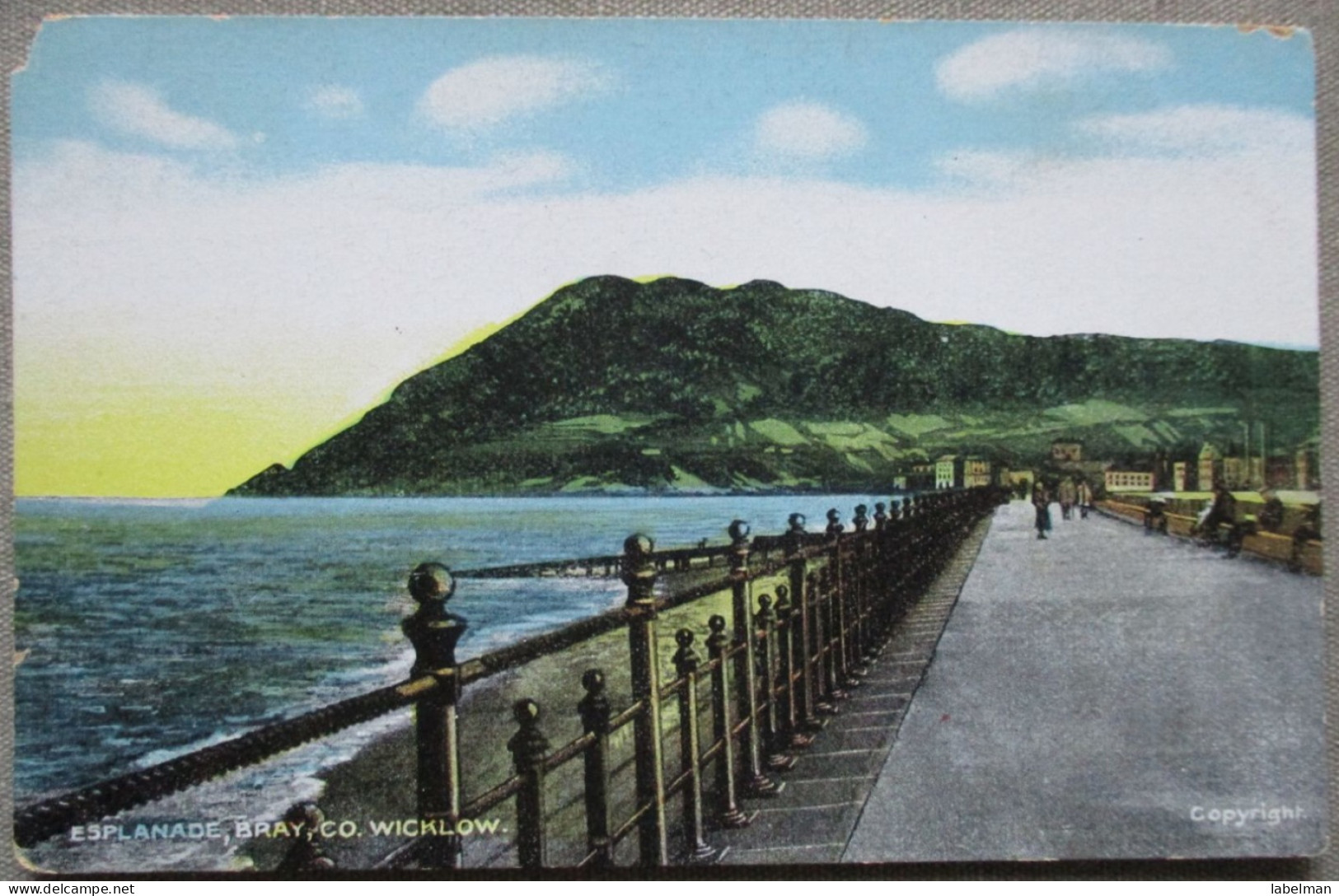 IRLAND UK UNITED KINGDOM BRAY WICKLOW ESPLANADE PC KARTE CARD POSTKARTE POSTCARD ANSICHTSKARTE CARTOLINA CARTE POSTALE - Colecciones Y Lotes