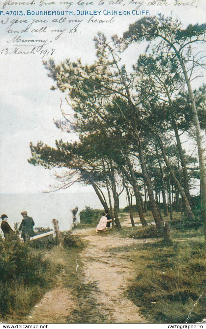 United Kingdom England Bournemouth  Durley Chine On Cliff - Bournemouth (from 1972)