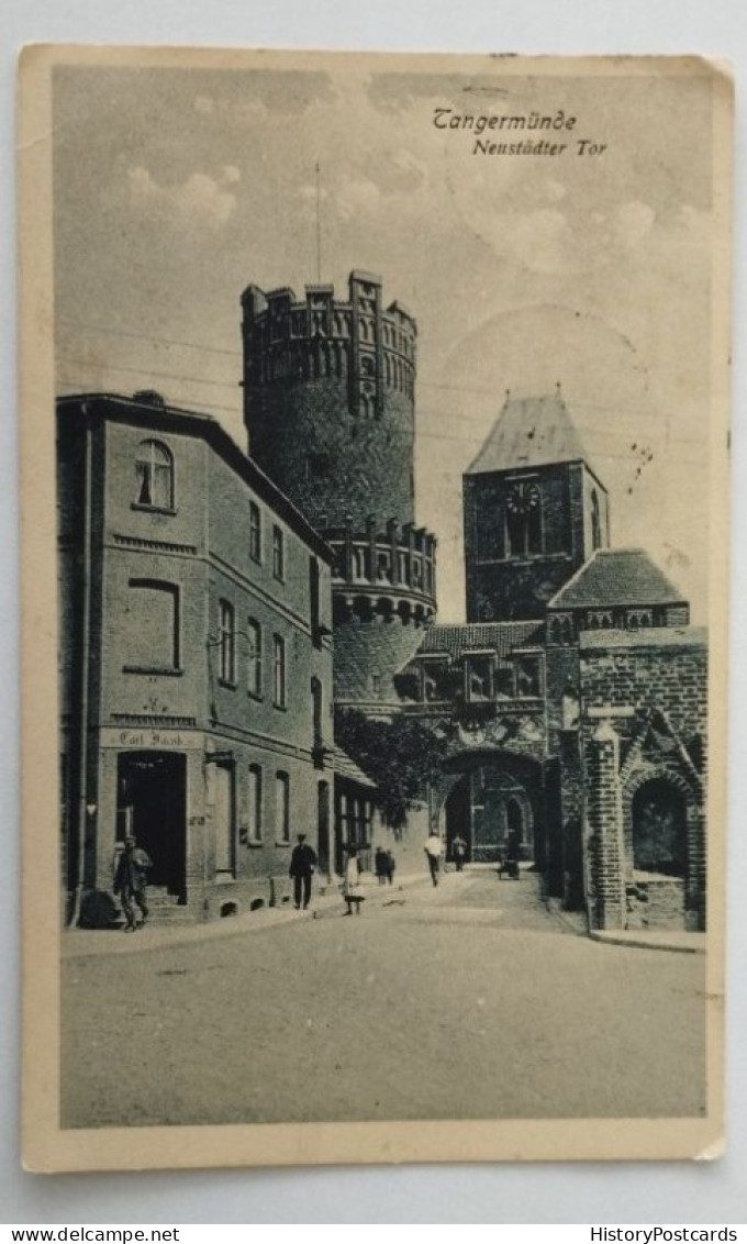 Tangermünde, Neustädter Tor, 1919 - Tangermünde