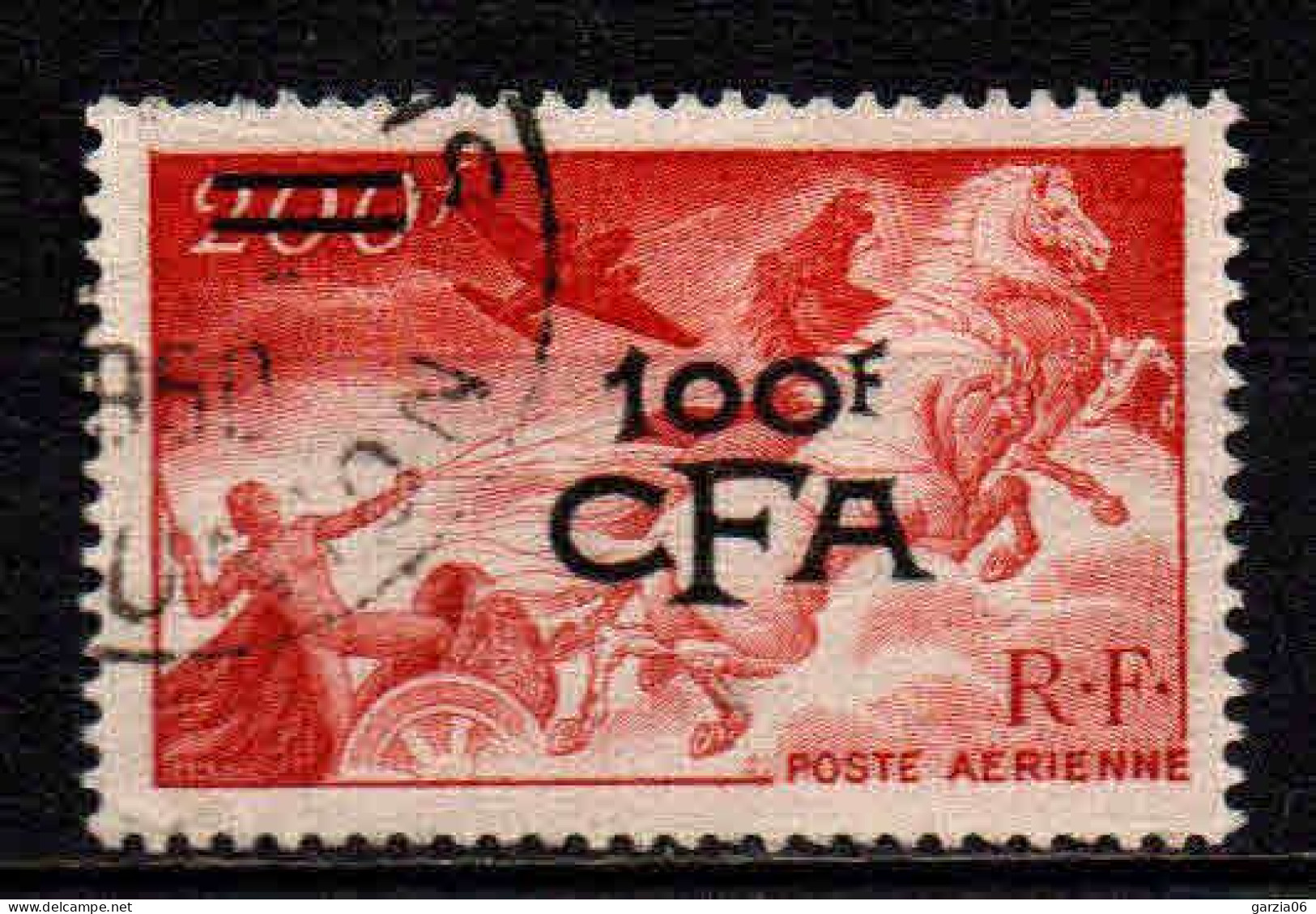 Reunion  - 1949 - Tb De France Surch - PA 48 - Oblit - Used - Luchtpost