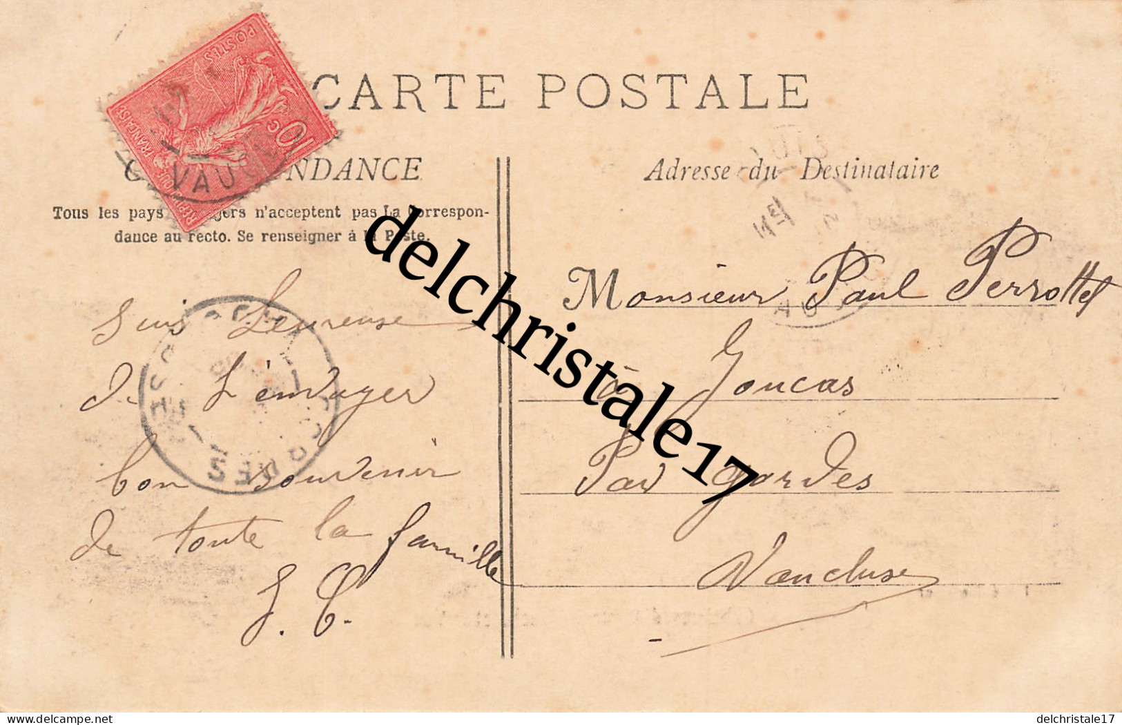 CPA 84 0046 CABRIÈRES D'AIGUES - Vue Générale - écrite Et Circulée - Cliché DEYDIER - Cabrieres D'Aigues