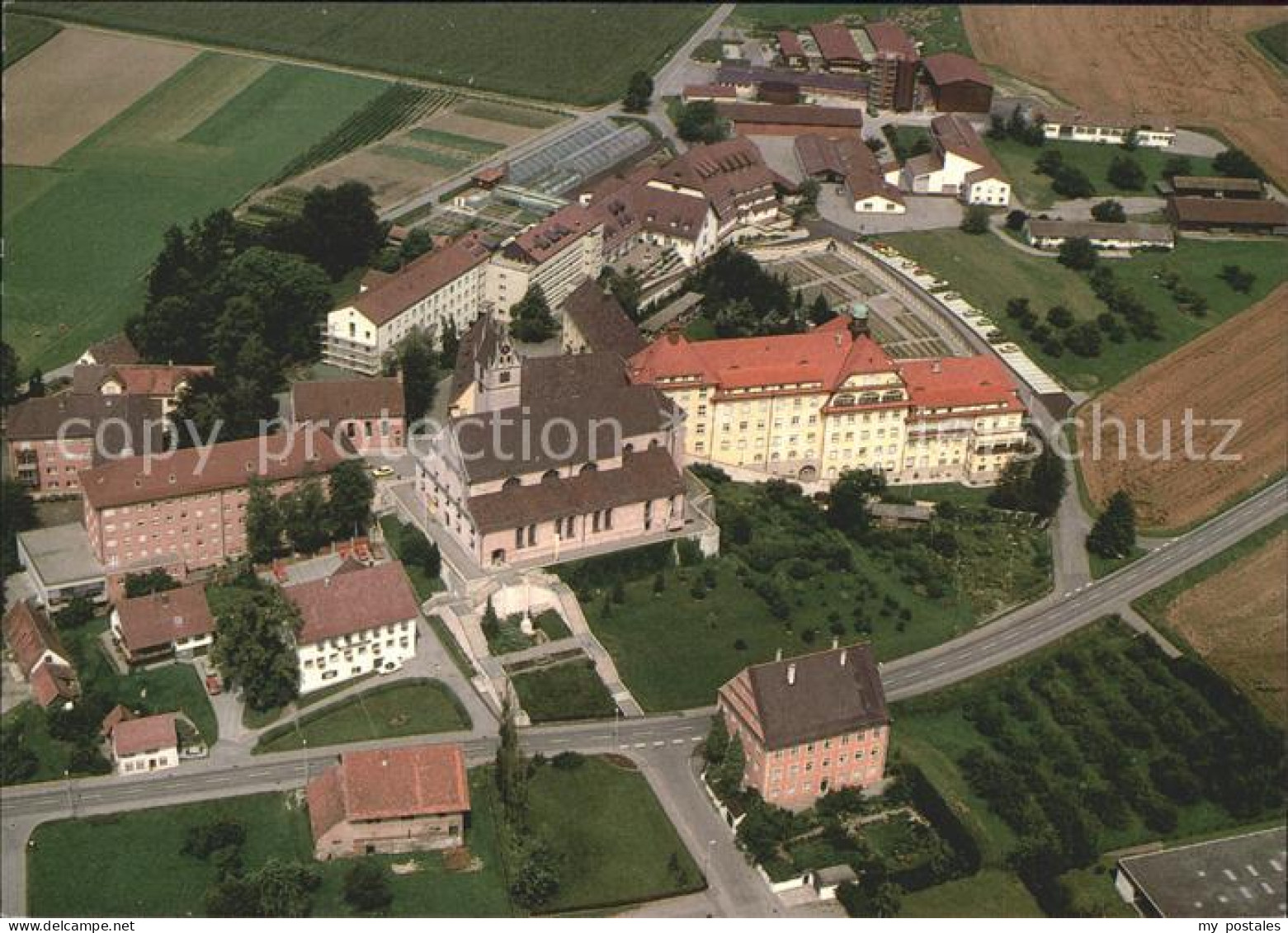 71936682 Bad Waldsee Kloster Reute Fliegeraufnahme Bad Waldsee - Bad Waldsee