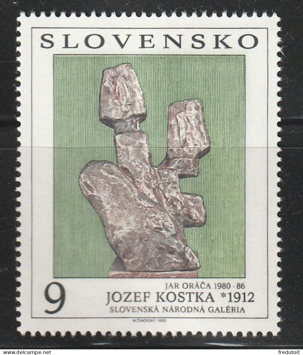 SLOVAQUIE - N°151 ** (1993) Oeuvre D'art - Unused Stamps