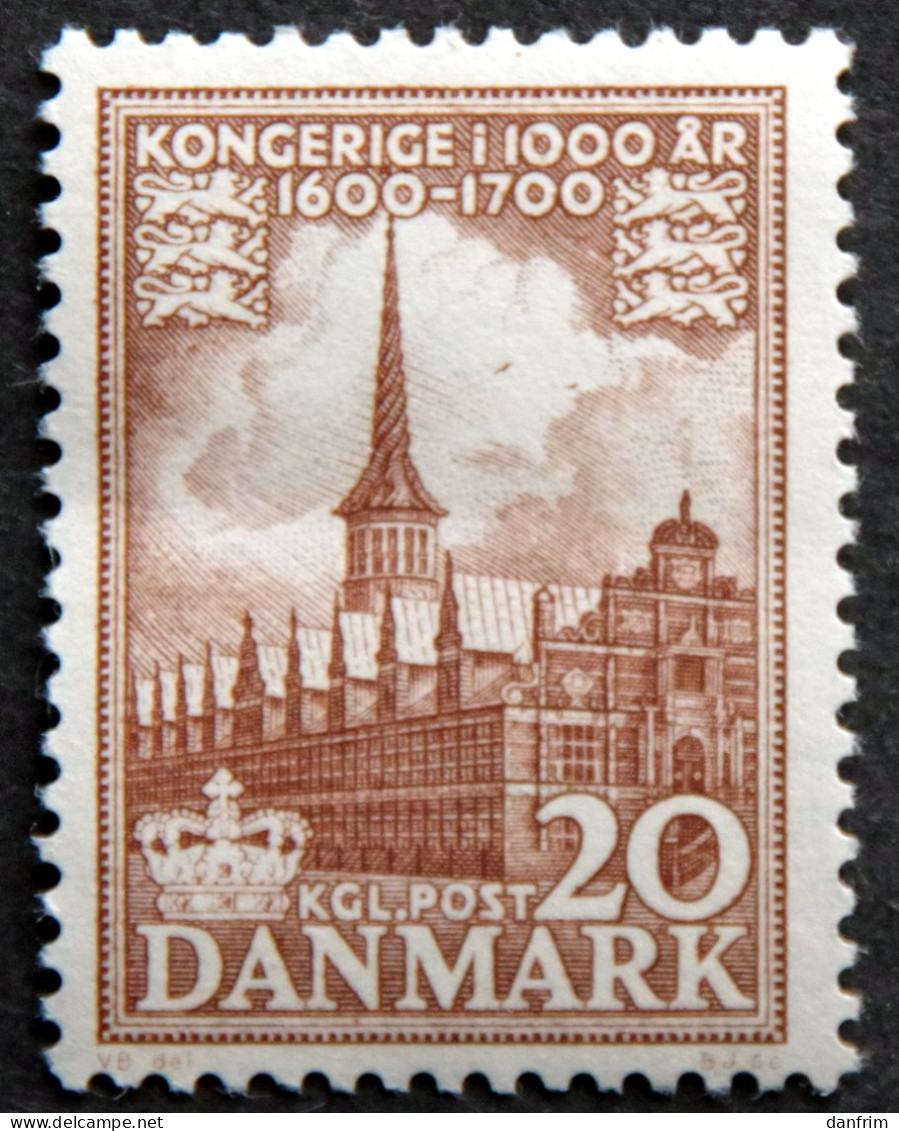 Denmark 1955  Kingdom Of Denmark 1000 Years.    MiNr.346 MNH (**) ( Lot H 2756 ) - Ungebraucht