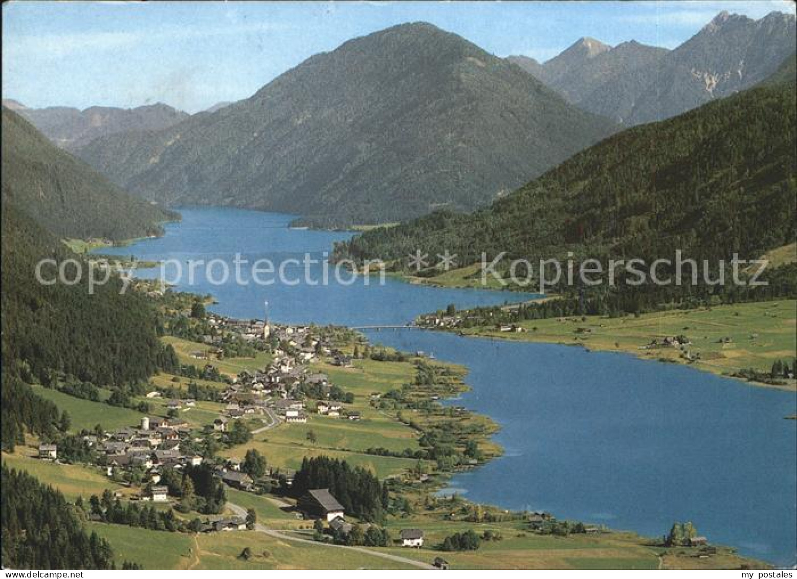 71935627 Weissensee Kaernten Fliegeraufnahme Weissensee - Weissensee